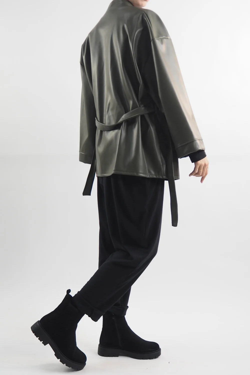 Made In Italy Moxie Belted Kimono Jacket Bonsai 6 Made In Italy Moxie Belted Kimono Jacket Bonsai - Image 4