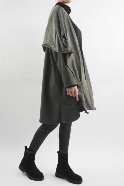 Made In Italy Moxie Haru Swing Zip Hoodie Jacket Khaki 9 Made In Italy Moxie Haru Swing Zip Hoodie Jacket Khaki -Fashion Women's Store made in italy moxie haru swing zip hoodie jacket khaki3.jpg