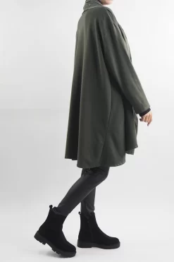 Made In Italy Moxie Haru Swing Zip Hoodie Jacket Khaki 10 Made In Italy Moxie Haru Swing Zip Hoodie Jacket Khaki -Fashion Women's Store made in italy moxie haru swing zip hoodie jacket khaki4.jpg