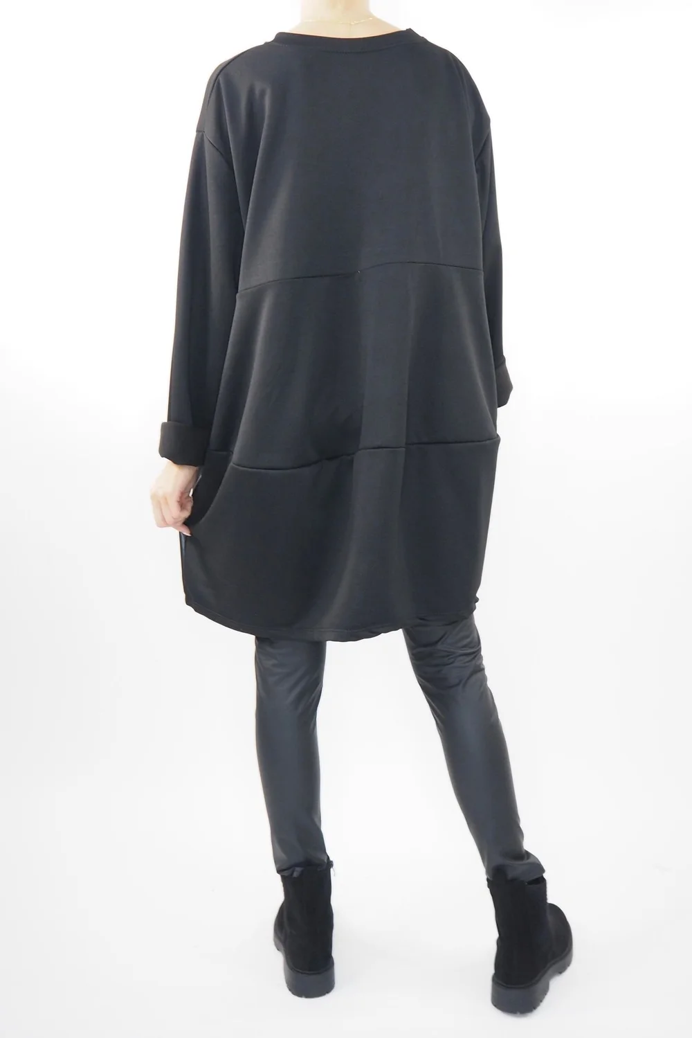 Made In Italy Moxie Mixed Animal Panel Top Black 5 Made In Italy Moxie Mixed Animal Panel Top Black - Image 3