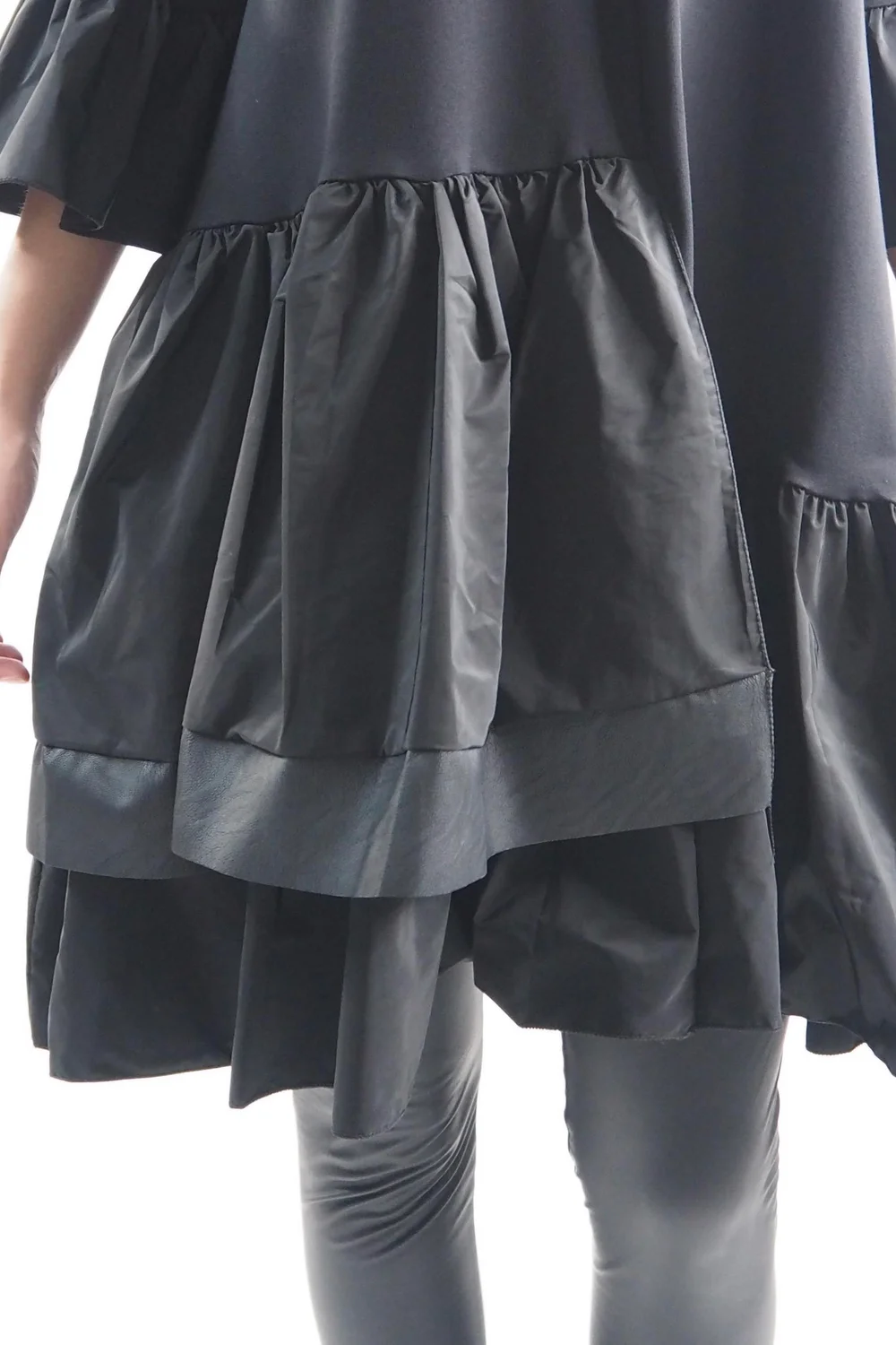 Made In Italy Moxie Pesca Rue Tunic Black 6 Made In Italy Moxie Pesca Rue Tunic Black - Image 4