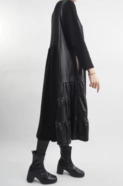 Made In Italy Moxie Pesca Tier Corsage Midi Dress Black -Fashion Women's Store made in italy moxie pesca tier corsage midi dress black2021.jpg