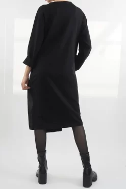 Made In Italy Moxie Pesca Zippy Dress Black 8 Made In Italy Moxie Pesca Zippy Dress Black -Fashion Women's Store made in italy moxie pesca zippy dress black2.jpg