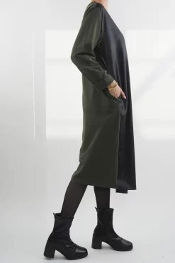 Made In Italy Moxie Pesca Zippy Dress Bonsai -Fashion Women's Store made in italy moxie pesca zippy dress bonsai1.jpg