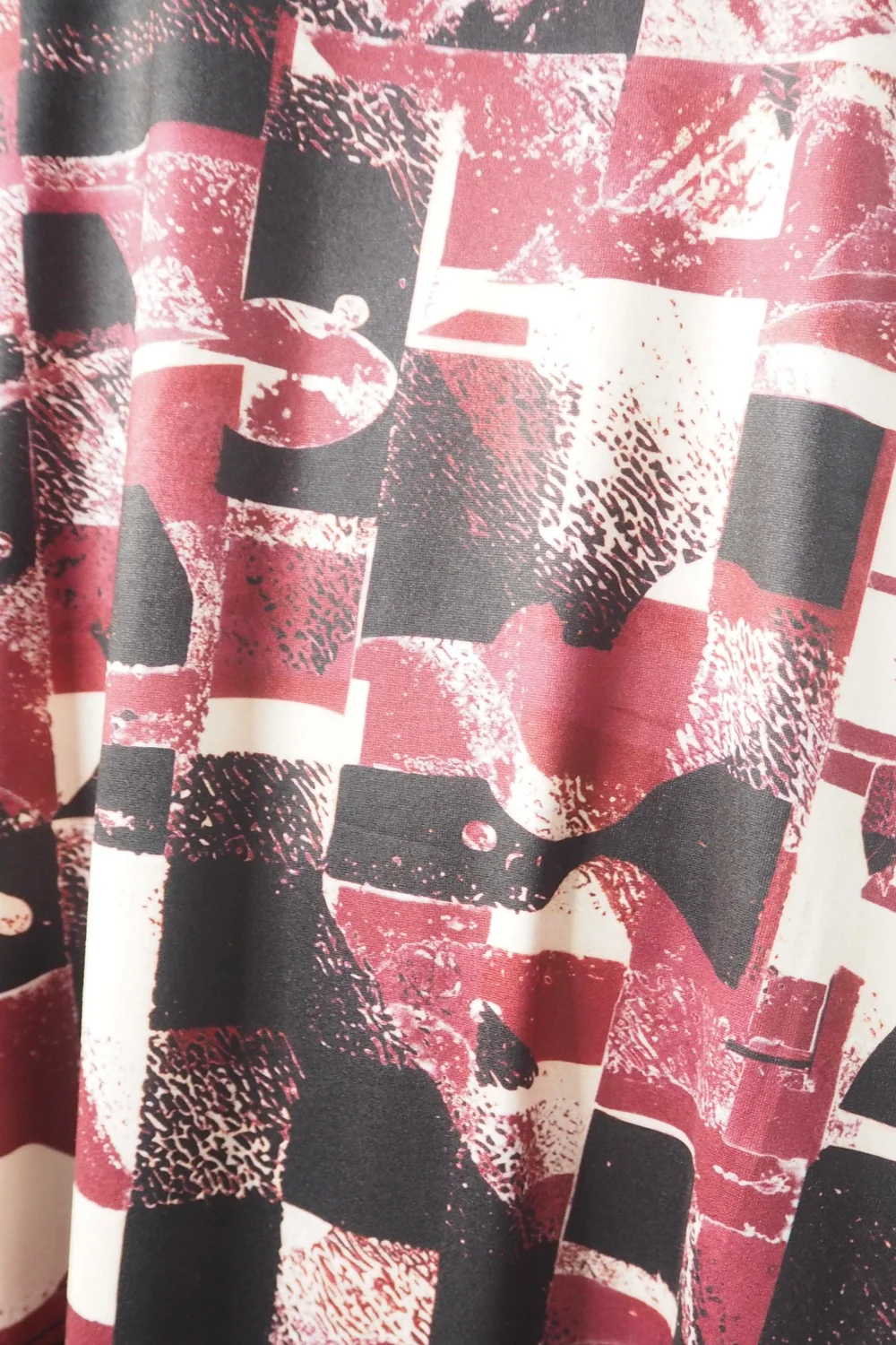 Made In Italy Oversized Tech Soft Cocoon Dress Cubist Bordeaux * 9 Made In Italy Oversized Tech Soft Cocoon Dress Cubist Bordeaux * - Image 7