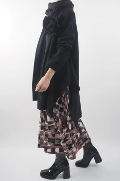 Made In Italy Oversized Tech Soft Cocoon Dress Cubist Chestnut ** 17 Made In Italy Oversized Tech Soft Cocoon Dress Cubist Chestnut ** -Fashion Women's Store made in italy oversized tech soft cocoon dress cubist chestnut9.jpg