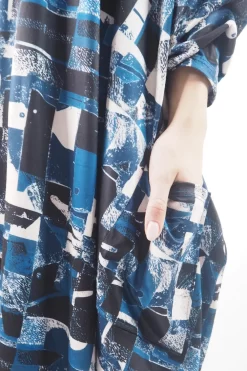 Made In Italy Oversized Tech Soft Cocoon Dress Cubist Sapphire 15 Made In Italy Oversized Tech Soft Cocoon Dress Cubist Sapphire -Fashion Women's Store made in italy oversized tech soft cocoon dress cubist sapphire205.jpg