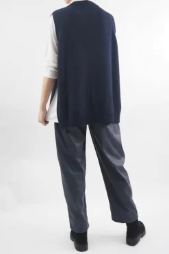 Made In Italy Pesca Leather Look Deep Pocket Pant Ink -Fashion Women's Store made in italy pesca leather look deep pocket pant ink07.jpg