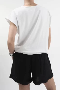 Made In Italy Pure Linen Benji Short Black -Fashion Women's Store made in italy pure linen benji short black 21.jpg