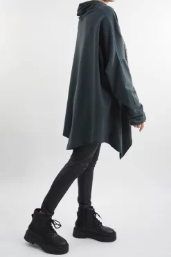 Made In Italy Queeni Star Skull Cuddie Top Charcoal 8 Made In Italy Queeni Star Skull Cuddie Top Charcoal -Fashion Women's Store made in italy queeni star skull cuddie top charcoal2.jpg