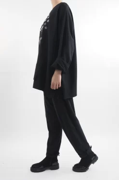 Made In Italy Queeni Star Skull Cut Out Top Black 8 Made In Italy Queeni Star Skull Cut Out Top Black -Fashion Women's Store made in italy queeni star skull cut out top black03.jpg