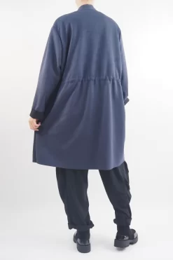 Made In Italy Sander Moleskin Touch Sporty Waterfall Jacket Midnight 8 Made In Italy Sander Moleskin Touch Sporty Waterfall Jacket Midnight -Fashion Women's Store made in italy sander moleskin touch sporty waterfall jacket midnight03.jpg