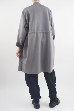 Made In Italy Sander Moleskin Touch Sporty Waterfall Jacket Storm 8 Made In Italy Sander Moleskin Touch Sporty Waterfall Jacket Storm -Fashion Women's Store made in italy sander moleskin touch sporty waterfall jacket storm03.jpg