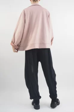 Made In Italy Sander Moleskin Touch Stretch Biker Jacket Antique Rose 7 Made In Italy Sander Moleskin Touch Stretch Biker Jacket Antique Rose -Fashion Women's Store made in italy sander moleskin touch stretch biker jacket antique rose3.jpg