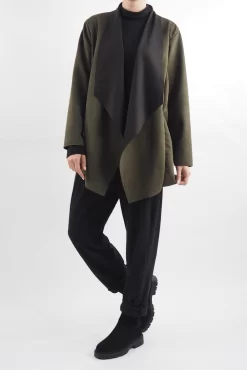 Made In Italy Sander Moleskin Touch Waterfall Blazer Bonsai 9 Made In Italy Sander Moleskin Touch Waterfall Blazer Bonsai -Fashion Women's Store made in italy sander moleskin touch waterfall blazer bonsai14.jpg