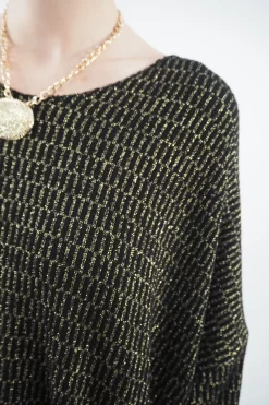 Made In Italy Shimmer Me Softly Dress Black -Fashion Women's Store made in italy shimmer me softly dress black6.jpg