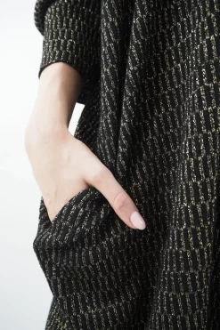 Made In Italy Shimmer Me Softly Dress Black -Fashion Women's Store made in italy shimmer me softly dress black8.jpg