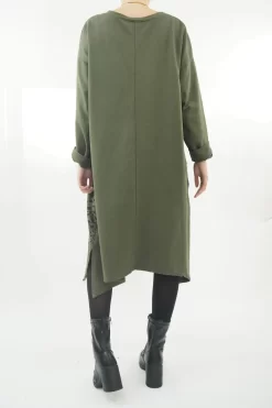 Made In Italy Tokyo Leopard Panel Dress Bonsai 7 Made In Italy Tokyo Leopard Panel Dress Bonsai -Fashion Women's Store made in italy tokyo leopard panel dress deep bonsai03.jpg