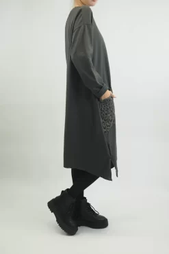 Made In Italy Tokyo Leopard Panel Dress Shadow -Fashion Women's Store made in italy tokyo leopard panel dress shadow 3.jpg