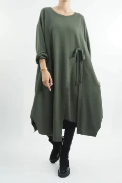 Made In Italy Tokyo Tie Dress Bonsai