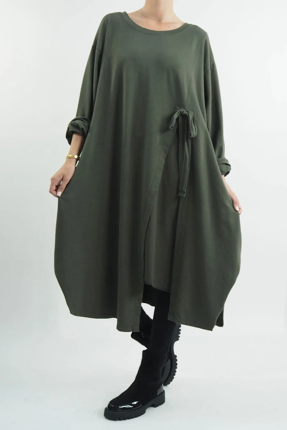 Made In Italy Tokyo Tie Dress Bonsai 5 Made In Italy Tokyo Tie Dress Bonsai - Image 3