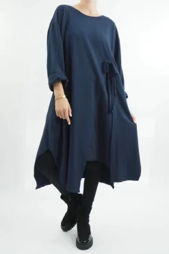 Made In Italy Tokyo Tie Dress Midnight