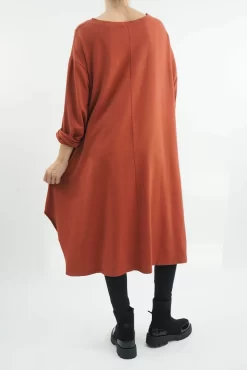 Made In Italy Tokyo Tie Dress Paprika 8 Made In Italy Tokyo Tie Dress Paprika -Fashion Women's Store made in italy tokyo tie dress paprika03.jpg