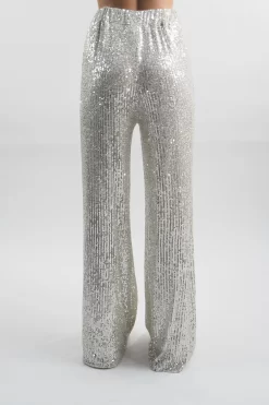 Made In Italy Trinny Shimmer Palazzo Trouser Ecru -Fashion Women's Store made in italy trinny shimmer palazzo trouser ecru204.jpg