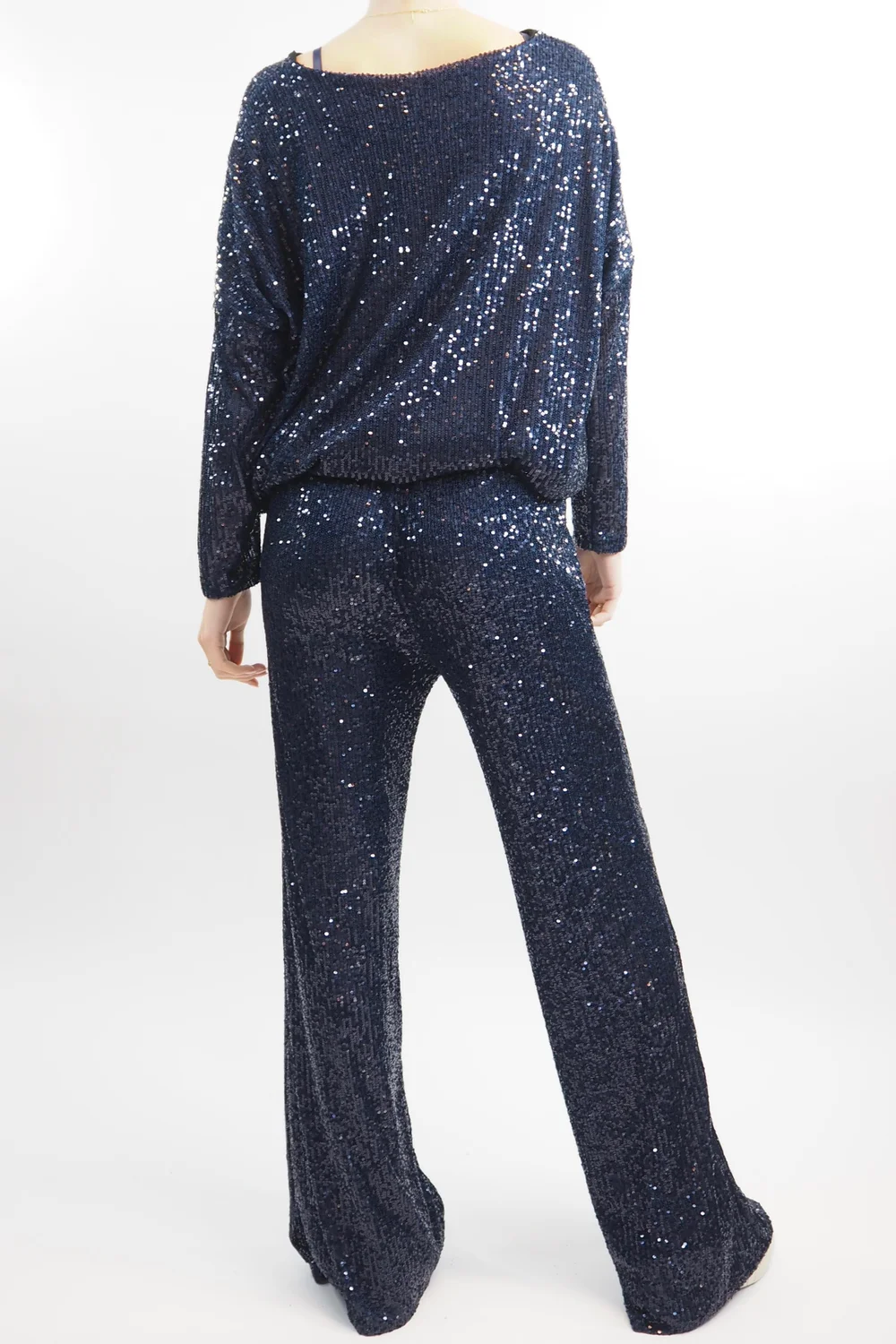 Made In Italy Trinny Shimmer Top Midnight 5 Made In Italy Trinny Shimmer Top Midnight - Image 3