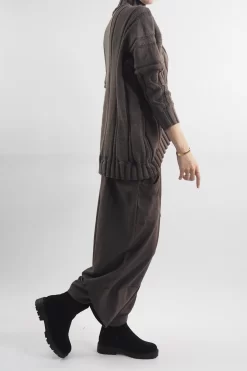 Made In Italy Turtle Cable Guy Knit Top Earth -Fashion Women's Store made in italy turtle cable guy knit earth3.jpg