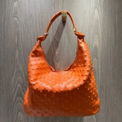 Malini Anna Burnt Orange Pyramid Raised Stud Boho Bucket Shape Leather Bag -Fashion Women's Store malini anna burnt orange pyramid raised stud boho bucket shape leather bag p7557 26093 zoom