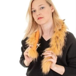 Malini Annabelle Amber Luxuriously Soft Fur Collar -Fashion Women's Store malini annabelle amber luxuriously soft fur collar p5690 18261 zoom