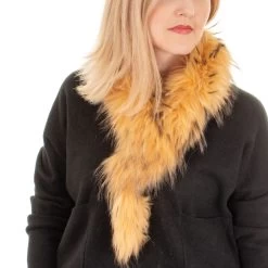 Malini Annabelle Amber Luxuriously Soft Fur Collar -Fashion Women's Store malini annabelle amber luxuriously soft fur collar p5690 18262 zoom