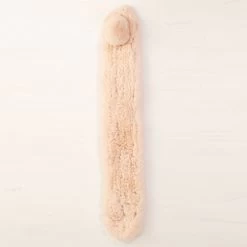 Malini Bella Blush Cream Luxuriously Soft Fur Collar -Fashion Women's Store malini bella blush cream luxuriously soft fur collar p5338 18265 zoom