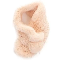 Malini Bella Blush Cream Luxuriously Soft Fur Collar -Fashion Women's Store malini bella blush cream luxuriously soft fur collar p5338 18267 zoom