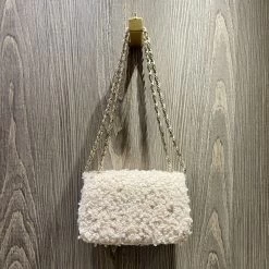 Malini Bey Oatmeal Crossbody Boucle Bag -Fashion Women's Store malini bey oatmeal crossbody boucle bag p7658 26345 zoom