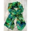 Malini Brushstroke Green Misso Foil Print Scarf -Fashion Women's Store malini brushstroke green misso foil print scarf p7625 26262 zoom