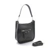 Malini Hermonie Black Leather Cross Body Satchel Bag -Fashion Women's Store malini hermonie black leather cross body satchel bag p7563 26099 image