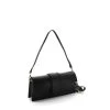 Malini Jacqui Black Leather Cross Body Bag