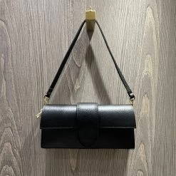 Malini Jacqui Black Leather Cross Body Bag -Fashion Women's Store malini jacqui black leather cross body bag p7559 26117 zoom