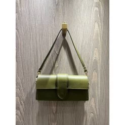 Malini Jacqui Olive Leather Cross Body Bag -Fashion Women's Store malini jacqui olive leather cross body bag p7561 26126 zoom