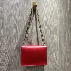 Malini Lillian Dark Red Leather Horseshoe Buckle Bag -Fashion Women's Store malini lillian dark red leather horseshoe buckle bag p7661 26368 zoom