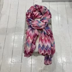 Malini Misso Pink Printed Neck Scarf -Fashion Women's Store malini misso pink printed neck scarf p7198 26787 zoom
