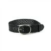 Malini Plaited Black Leather Belt -Fashion Women's Store malini plaited black leather belt p7548 26062 image