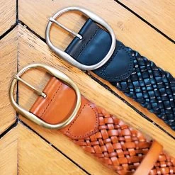 Malini Plaited Black Leather Belt -Fashion Women's Store malini plaited black leather belt p7548 26063 zoom