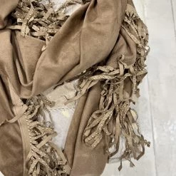 Malini Rapha Tan Studded Fringe Suedette Wrap -Fashion Women's Store malini rapha tan studded fringe suedette wrap p3485 26796 zoom