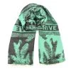 Malini Rive Jade/blk Gauche Reversible Scarf -Fashion Women's Store malini rive jade blk gauche reversible scarf p7674 26431 image