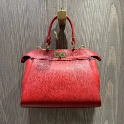 Malini Sharona Red Leather Birk Bag -Fashion Women's Store malini sharona red leather birk bag p7552 26070 zoom