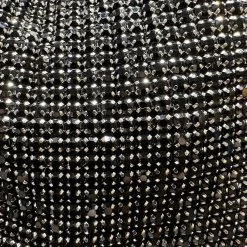 Malini Siena Black Sparkle Knot Handle Bag -Fashion Women's Store malini siena black sparkle knot handle bag p7553 26076 zoom